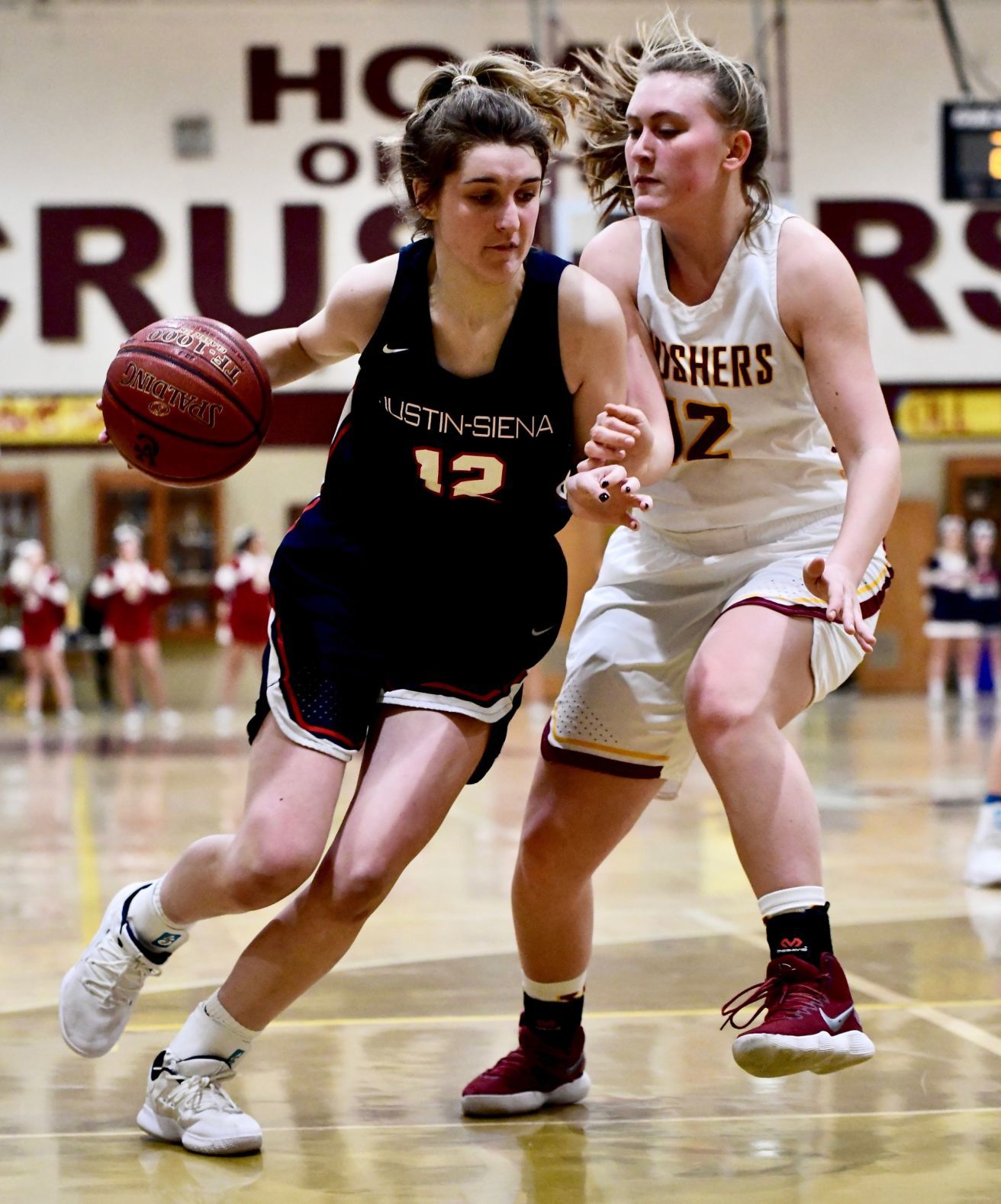 Justin-Siena at Vintage girls basketball in VVAL Tournament
